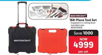 Makro Mastercraft 168-Piece Tool Set offer
