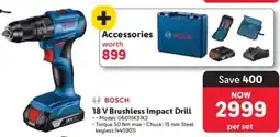 Makro 18 V Brushless Impact Drill offer