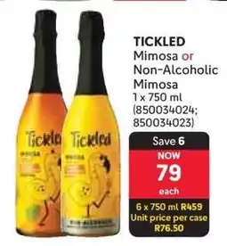 Makro TICKLED Mimosa or Non-Alcoholic Mimosa offer