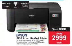 Makro Epson L3250 3 In 1 Ecotank Printer offer