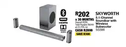 OK Furniture SKYWORTH 5.1-Channel Soundbar with Wireless Subwoofer SS586 offer