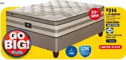 OK Furniture 152cm Grande Base Set offer