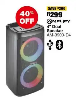 OK Furniture Amplify 4” Dual Speaker AM-3900-D4 offer
