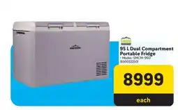 Makro 95 L Dual Compartment Portable Fridge offer