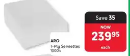 Makro ARO 1-Ply Serviettes offer