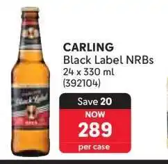 Makro CARLING Black Label NRBs offer