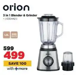 HiFi Corp Orion 3 in 1 Blender & Grinder offer
