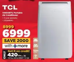 HiFi Corp TCL 14000BTU Portable Air Conditioner offer