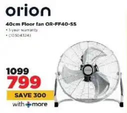 HiFi Corp Orion Floor fan OR-FF40-SS offer