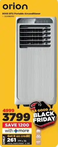 HiFi Corp Orion 9000 BTU Portable Airconditioner offer
