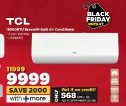 HiFi Corp TCL 18000BTU BreezeIN Split Air Conditioner offer