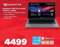 HiFi Corp Packard Bell Montenero C82 Pro 14 Intel Celeron Laptop offer