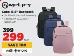 HiFi Corp Amplify Cuba 15.6" Backpack offer