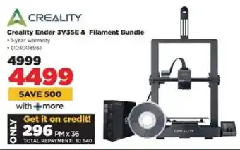 HiFi Corp Creality Ender 3V3SE & Filament Bundle offer