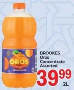 Elite Power Trade Cash & Carry BROOKES Oros Concentrate Assorted offer