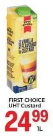 Elite Power Trade Cash & Carry First Choice UHT Custard offer