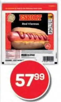 Pick n Pay Eskort Red or Smoked Viennas offer