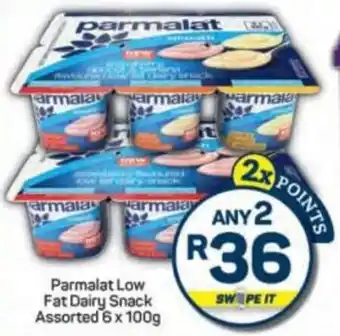 Pick n Pay Parmalat Low Fat Dairy Snack Assorted offer