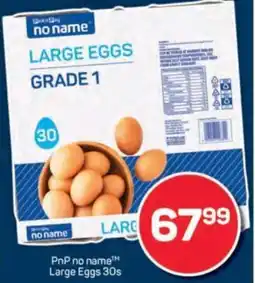 Pick n Pay PnP no name Large Eggs offer
