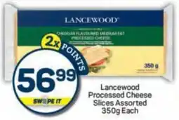 Pick n Pay Lancewood Processed Cheese Slices Assorted offer