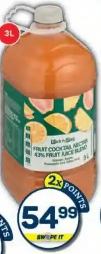 Pick n Pay PnP Fruit Nectar Fruit Juice Assorted offer