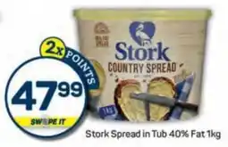 Pick n Pay Stork Spread in Tub 40% Fat offer