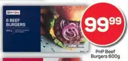 Pick n Pay PnP Beef Burgers offer