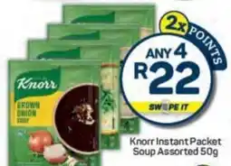 Pick n Pay Knorr Instant Packet Soup Assorted offer