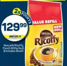 Pick n Pay Nescafé Ricoffy Pouch offer