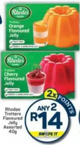 Pick n Pay Rhodes Trotters Flavoured Jelly Assorted offer