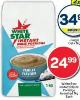 Pick n Pay White Star Instant Maize Porridge Assorted offer