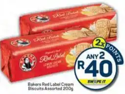 Pick n Pay Bakers Red Label Cream Biscuits Assorted offer