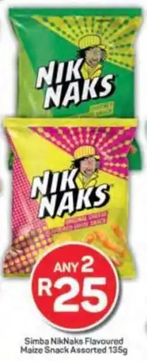 Pick n Pay Simba NikNaks Flavoured Maize Snack Assorted offer