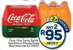 Pick n Pay Coca-Cola, Fanta, Sprite, Sparletta or Stoney Ginger Beer Assorted offer