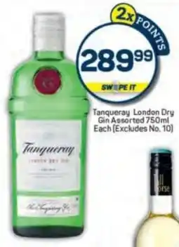 Pick n Pay Tanqueray London Dry Gin Assorted offer