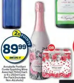 Pick n Pay Annabelle Petillant Cuvée Sparkling Wine Assorted or Cans offer