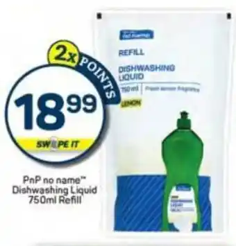Pick n Pay PnP no name Dishwashing Liquid Refill offer