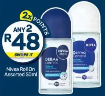 Pick n Pay Nivea Roll On Assorted offer