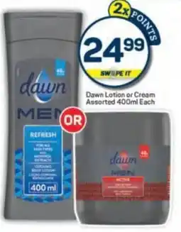 Pick n Pay Dawn Lotion or Cream Assorted offer