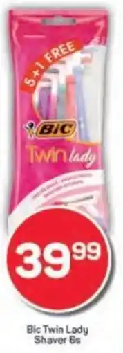 Pick n Pay Bic Twin Lady Shaver offer