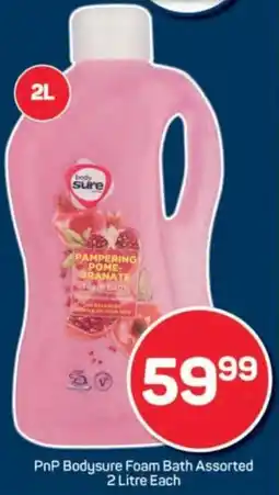 Pick n Pay PnP Bodysure Foam Bath Assorted offer