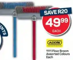 Pick n Pay Addis 1111 Floor Broom Assorted Colours offer