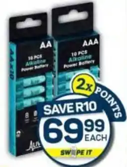 Pick n Pay Alive Alkaline AA or AAA Batteries offer