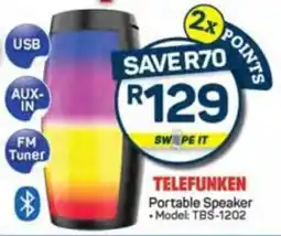 Pick n Pay Telefunken Portable Speaker offer