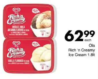 Save Hyper Ola Rich 'n Creamy Ice Cream offer