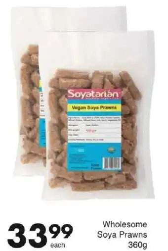 Save Hyper Wholesome Soya Prawns offer