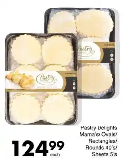 Save Hyper Pastry Delights Mama's/ Ovals/ Rectangles/ Rounds/ Sheets offer