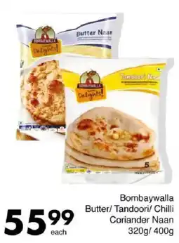 Save Hyper Bombaywalla Butter/ Tandoori/ Chilli Coriander Naan offer
