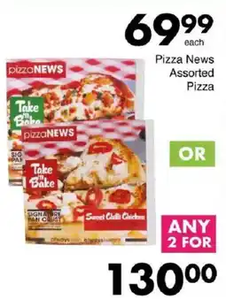 Save Hyper Pizza News Assorted Pizza offer