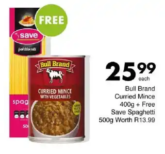 Save Hyper Bull Brand Curried Mince offer